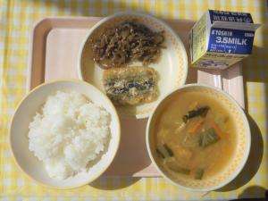 15日秋刀魚の竜田揚げ