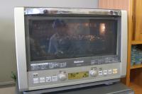 オーブンレンジに入れて焼いている