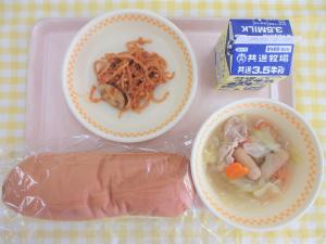 23日畑のミートスパゲッティ