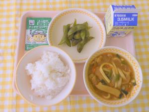 24日カレーうどん