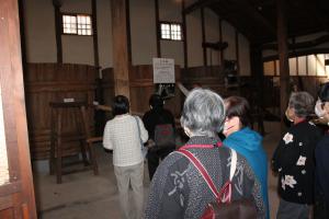 うすくち龍野醤油資料館　仕込蔵の様子