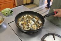 きこみ終わったサンマ