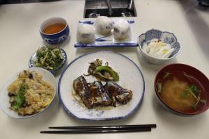 本日の献立の完成品