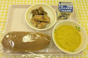 13日百日鶏の塩から揚げ