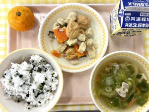 28日高野豆腐とがんもの煮物