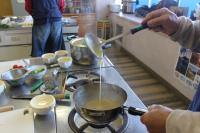 とろみのついたスープ