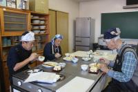 一班の食事風景