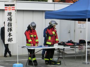 現場指揮隊の活動