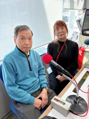 藤原さんと向山館長