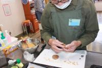 形を整えている