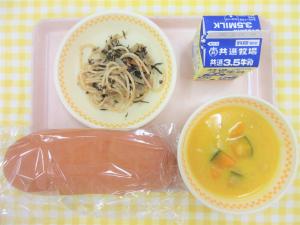 5日ひじきとツナのスパゲッティ