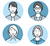 女性のイラスト