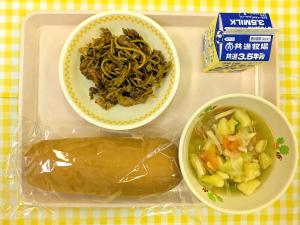 12日焼きそば風スパゲッティ