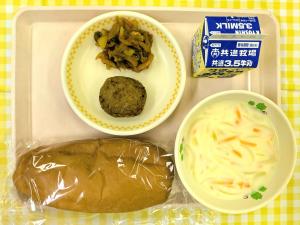 23日チーズ風インハンバーグ