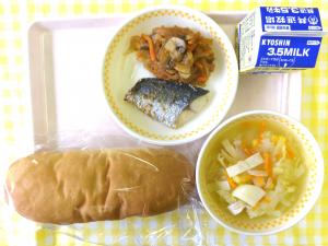 28日鰆のガーリック焼き