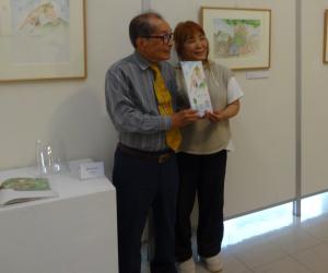 三条杜夫さんと向山館長