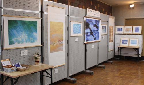 ５月ロビー展　和紙プリント作品展