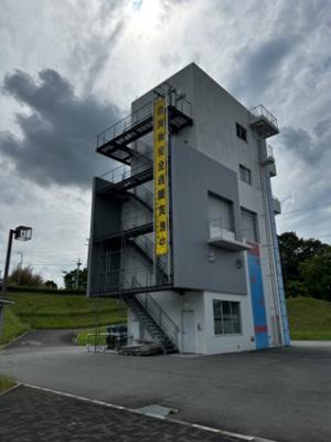 安全週間懸垂幕