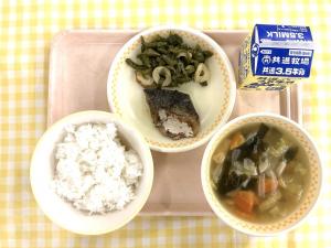 １０日鯖の生姜煮