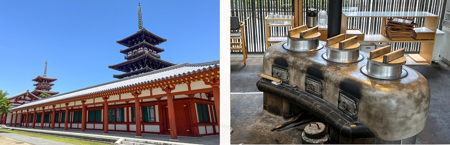 薬師寺東塔・かまど