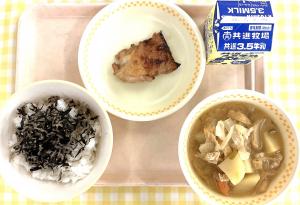 24日鶏肉の梅肉焼き