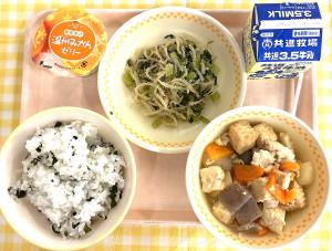29日厚揚げとじゃがいもの煮物