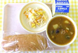 １日鍛冶屋風カレーシュー