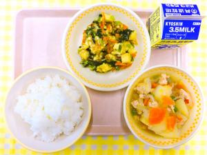 ５日じゃがいものそぼろ煮