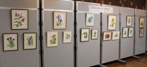 ロビー展　全体の様子　