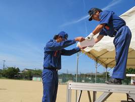 準優勝第2分団井上班の画像