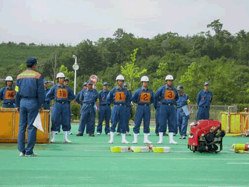 第24回北播磨地区消防操法大会にての画像