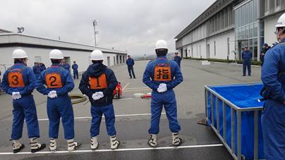 細川地区小型ポンプ操法の画像