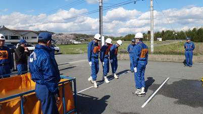 口吉川地区小型ポンプ操法の画像