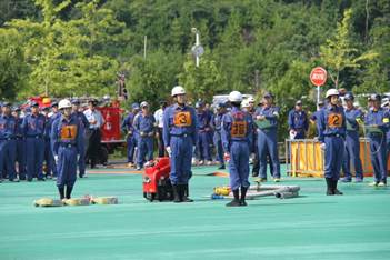 別所第4分団石野班（定位につけ）　の画像