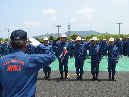 小型ポンプの部優勝 別所第3分団花尻班の画像