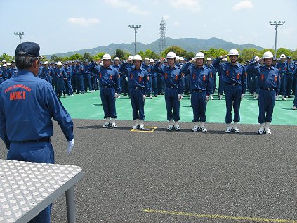 自動車ポンプの部優勝の画像