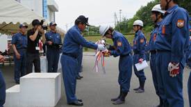 小型ポンプの部優勝 別所機動隊の画像