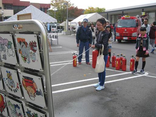 私たち消防団は地域活動を通しての画像