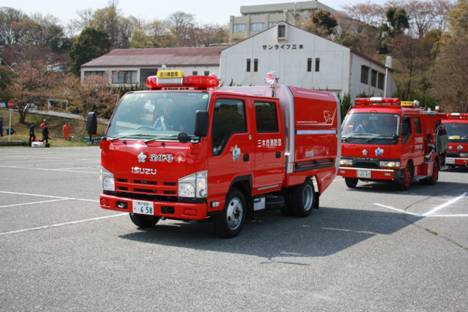 日本消防協会から寄贈の画像