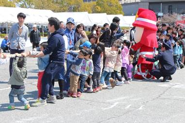 消太くんも綱引きに参加してくれましたの画像